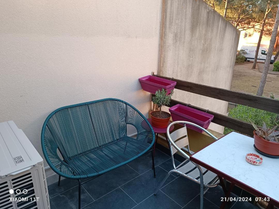 Studio Au Cap D'Agde Dans Les Pinedes Exterior foto